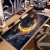 XXL 90x40cm Large Moon Art Anime Mouse Pad Computer Laptop Rubber Non-Slip Table Pads Long Desk Mat Gaming Keyboard Mats