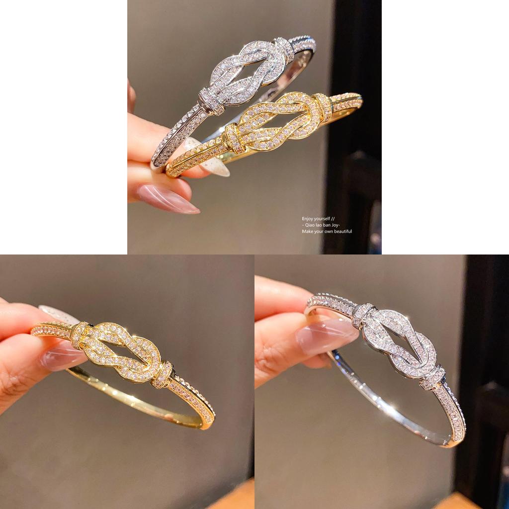 Minimalist Zircon Wrap Bracelet With Unique Irregular Design For Fashion Enthusiasts