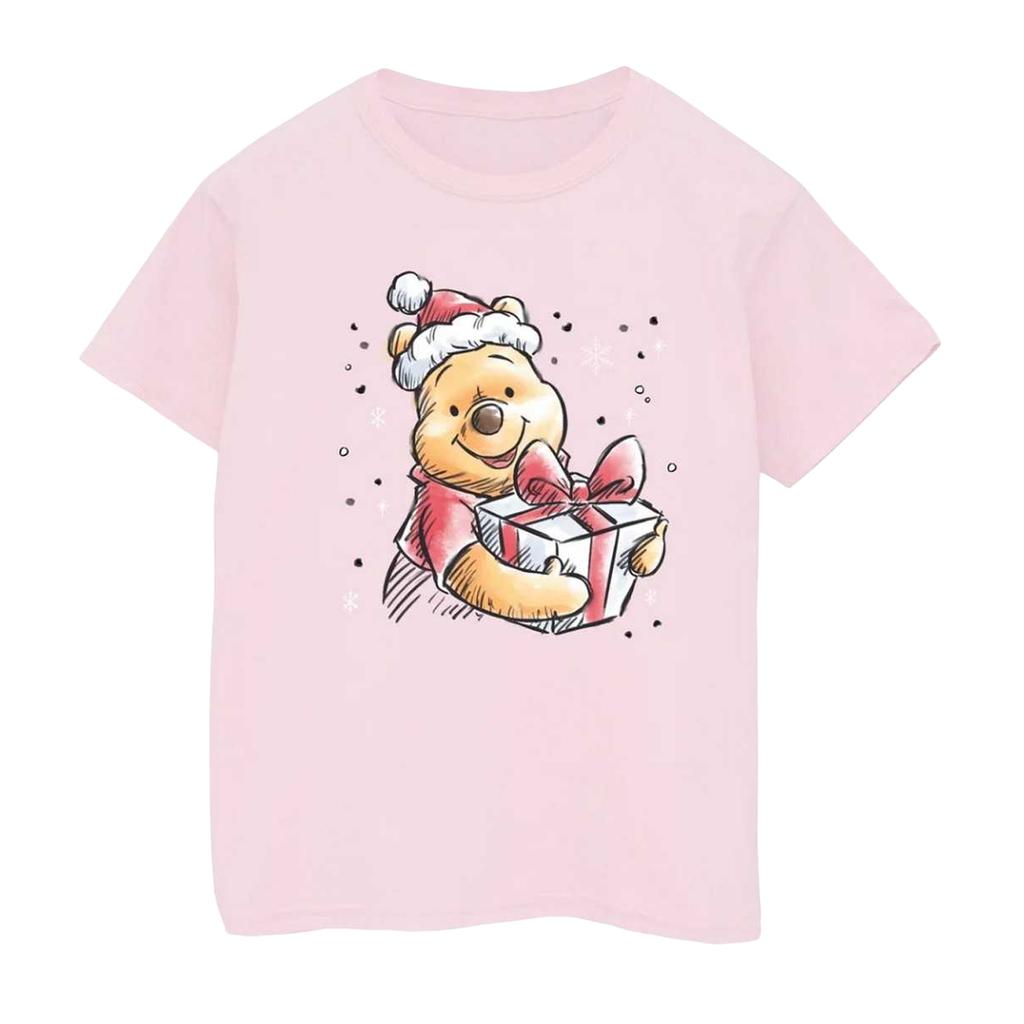 Winnie the Pooh Girls Present Cotton T-Shirt