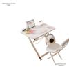 Children's Portable Folding Desk & Chairs: Multi-Functional Writing and Study Table with Free Installation