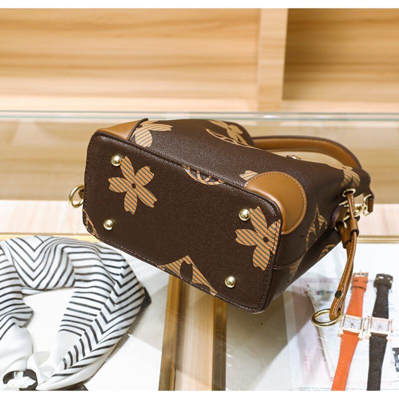 La Nuova Borsa Classica È Semplice Grande Capacità Versatile Chinensis Stampa di Alta Qualità Casual Lusso Donna Borsa a Tracolla Obliqua