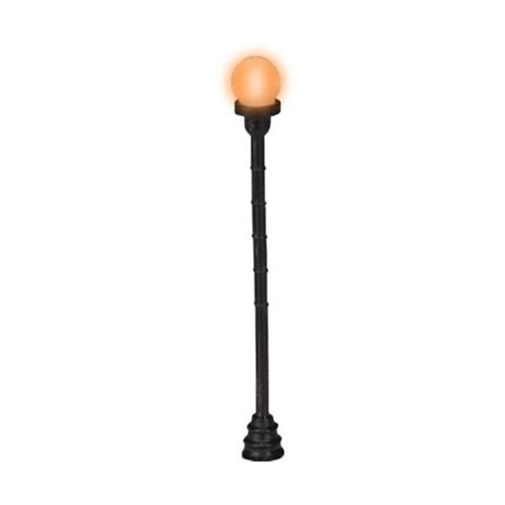 10pcs 70mm Miniatures Decor Warm White Playground Lighting Scenery Led Lamp Model Street Lights Layout Lamppost