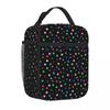 Bestselling Multicolor Polka Dot S Graphic Work Lunch Bag Outdoor Construction Thermal Lunch Bag