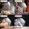 Giryuhd LED Desk Lamp for Office Home & Battery Operated Lamp Rechargeable Lamp Foldable & Portable Light, LED Desk Light Strip, 3 Brightness