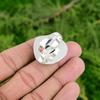 Natural Labradorite Rough Multi Stone Adjustable Ring 925 Silver For Girls