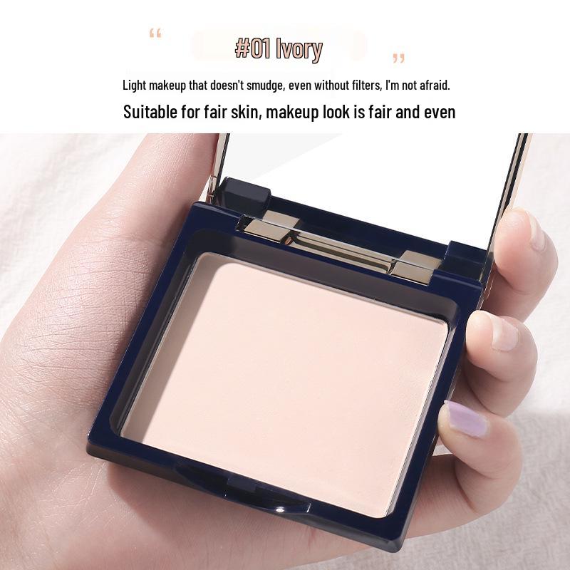 

Matte Finish Long-Lasting Oil Control Setting Powder: Lightweight, Natural, Waterproof, Sweatproof; Suitable for Wet & Dry Use.