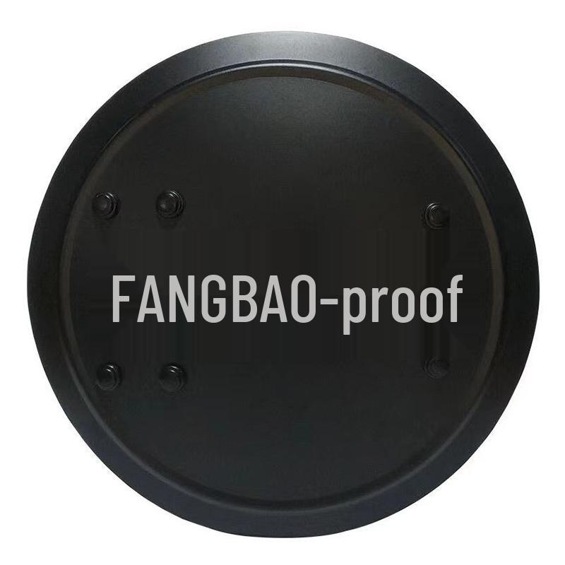 Compact Aluminum Alloy Anti-Riot Shield for School Security