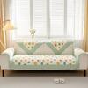 Pastoral Sofa Cushion, Universal Fabric For All Seasons, Non-Slip Leather Sofa Cushion, Small Fresh Sofa Cover, Cloth Towel
