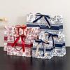 1pc Tote Bag With Ribbon Floral Fashion Gift Bags New