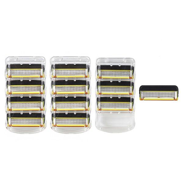 

Артикул: Совместимые с Gillette 5-слойные бритвенные лезвия премиум-класса Fusion 5 Pro Shield, 4 шт., 3 шт.