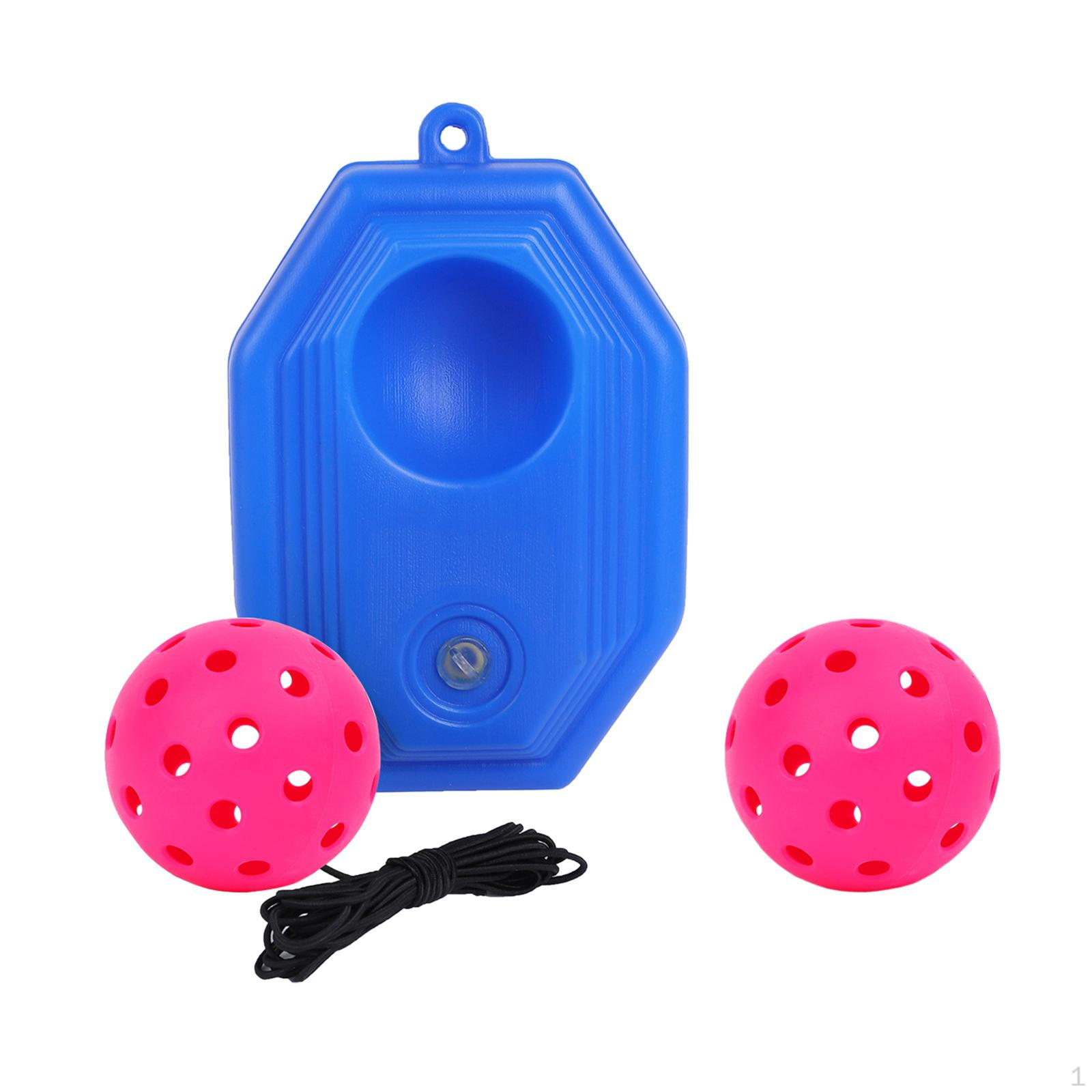 

Тренажерный мяч Pickleball со шнуром, профессиональное тренировочное пособие для розы красного