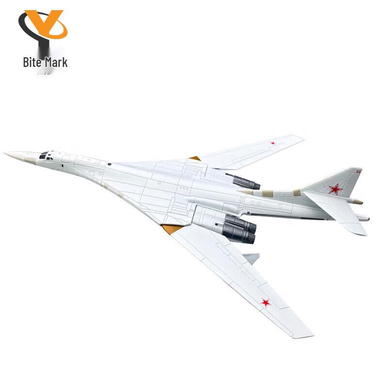1:200 Soviet TU-160 White Swan Bomber Metal Model