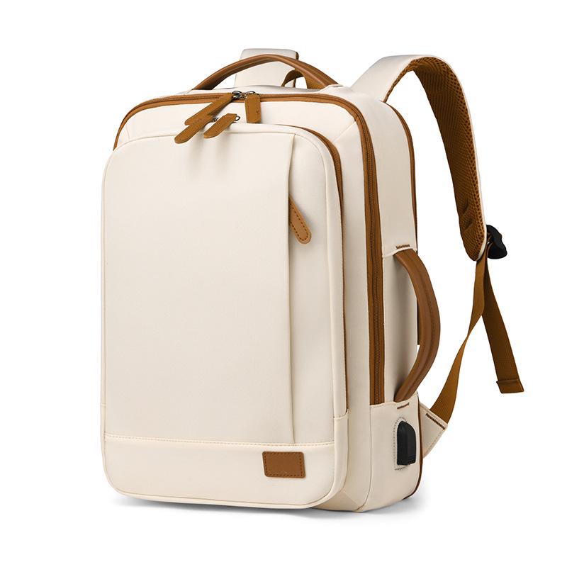 Large Capacity USB Commuting Backpack with Wet/Dry Separation for Business, College, or Travel