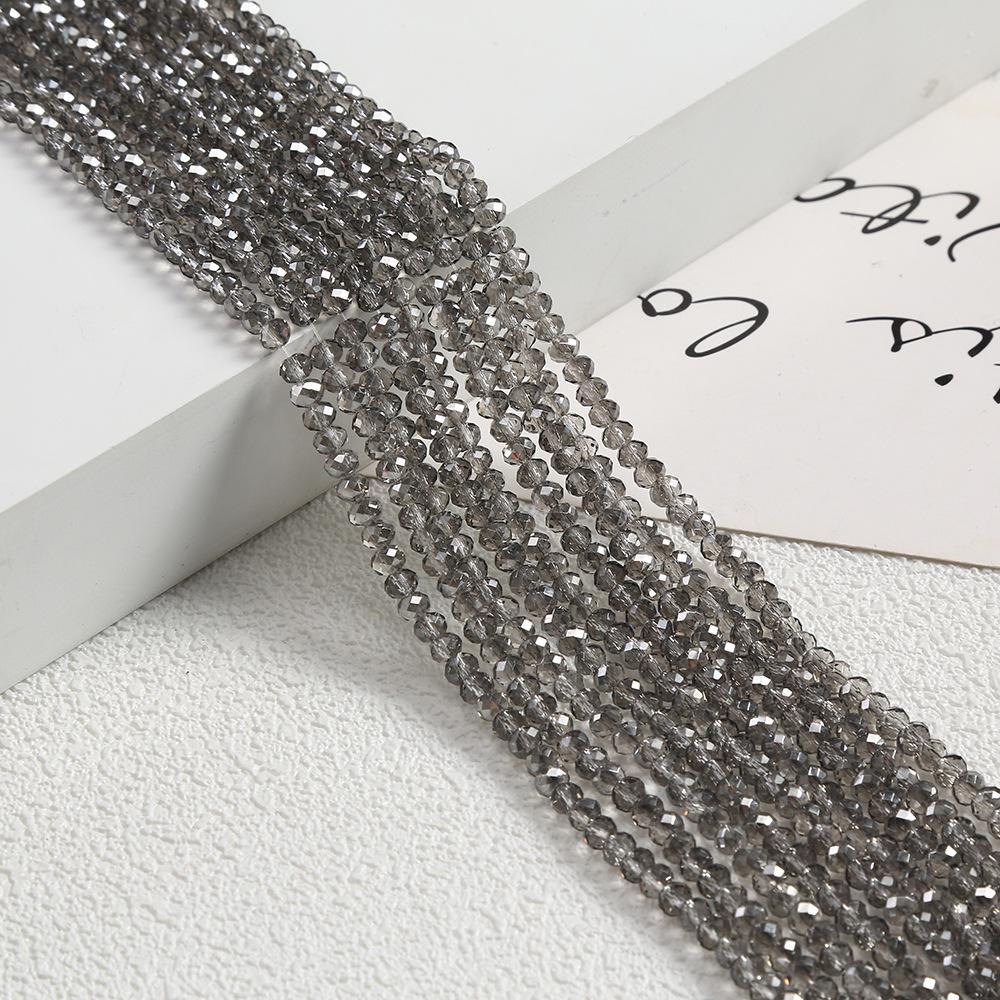 Высокопрозрачные яркие стеклянные хрустальные бусины для изготовления ювелирных изделий 4mm