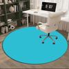 Colorful Round Carpet Chair Cushion Round Entryway Rug, Soft Round Rugs for Living Room, Bedroom, Circle Carpet Decor Gifts