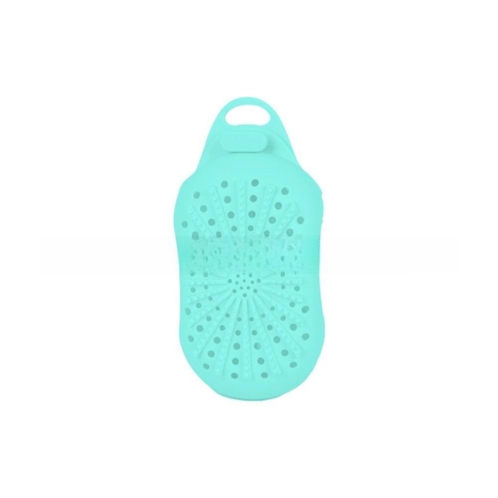 New Silicone Material Silicone Soap Scrubber Quick-Dry Gentle Exfoliating Soap Holder Deep-Clean Bar Soap Scrubber Bath