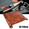 Vinilo Adhesivo de Madera de Alto Brillo para Envoltura de Coches, Adhesivo para Interior, Burbujas, Autoadhesivo, Textura de Grano de Madera, Película Decorativa