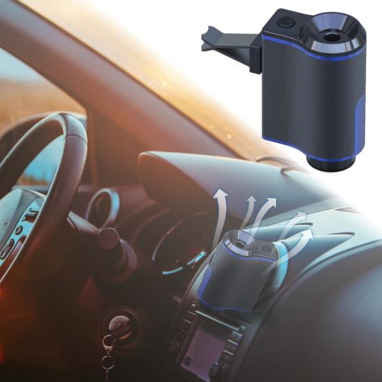 

Умный автомобильный освежитель воздуха, аромадиффузор, автоматическое включение/выключение, мини-размер, перезаряжаемый интеллектуальный автомобильный аромадиффузор A чёрный