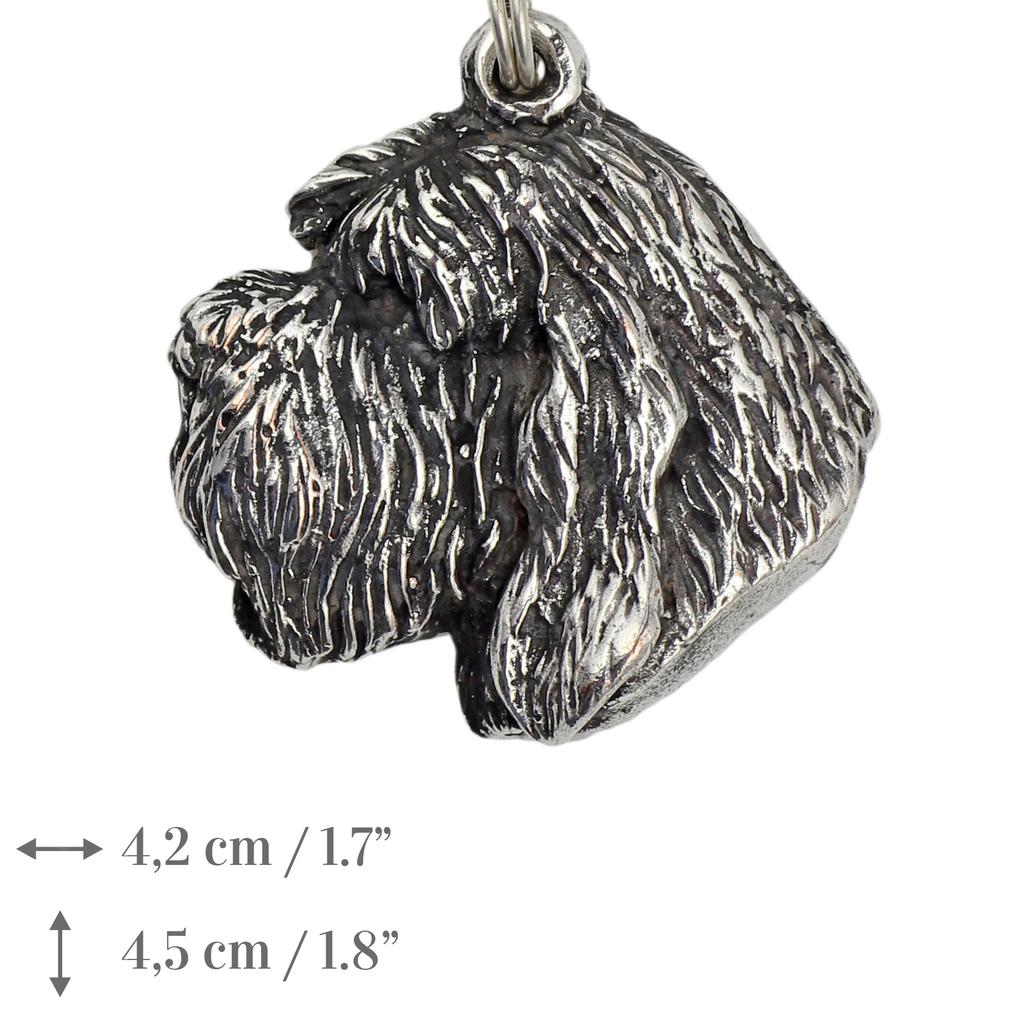 Otterhound - Necklace with dog, silver-plated pendant for dog fan, unique jewelry by Art-Dog brand