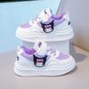 Sanrio Kuromi Girls Casual Shoes Board Shoes New Spring and Autumn Children Soft Sole Breathable Sports Shoes Girls Students