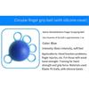 1PC Five-finger Grip Ball Stroke Hemiplegia Rehabilitation Training Elderly Exercise Equipment Wrist Finger Strength Finger Grip Ring