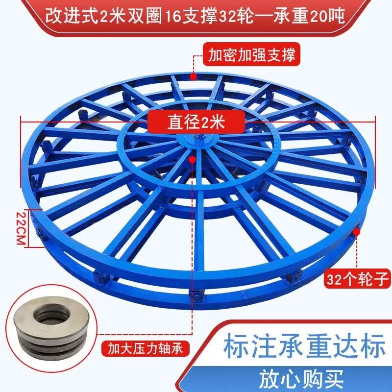 Reinforced Horizontal Cable & Fiber Optic Release Reel with Brake