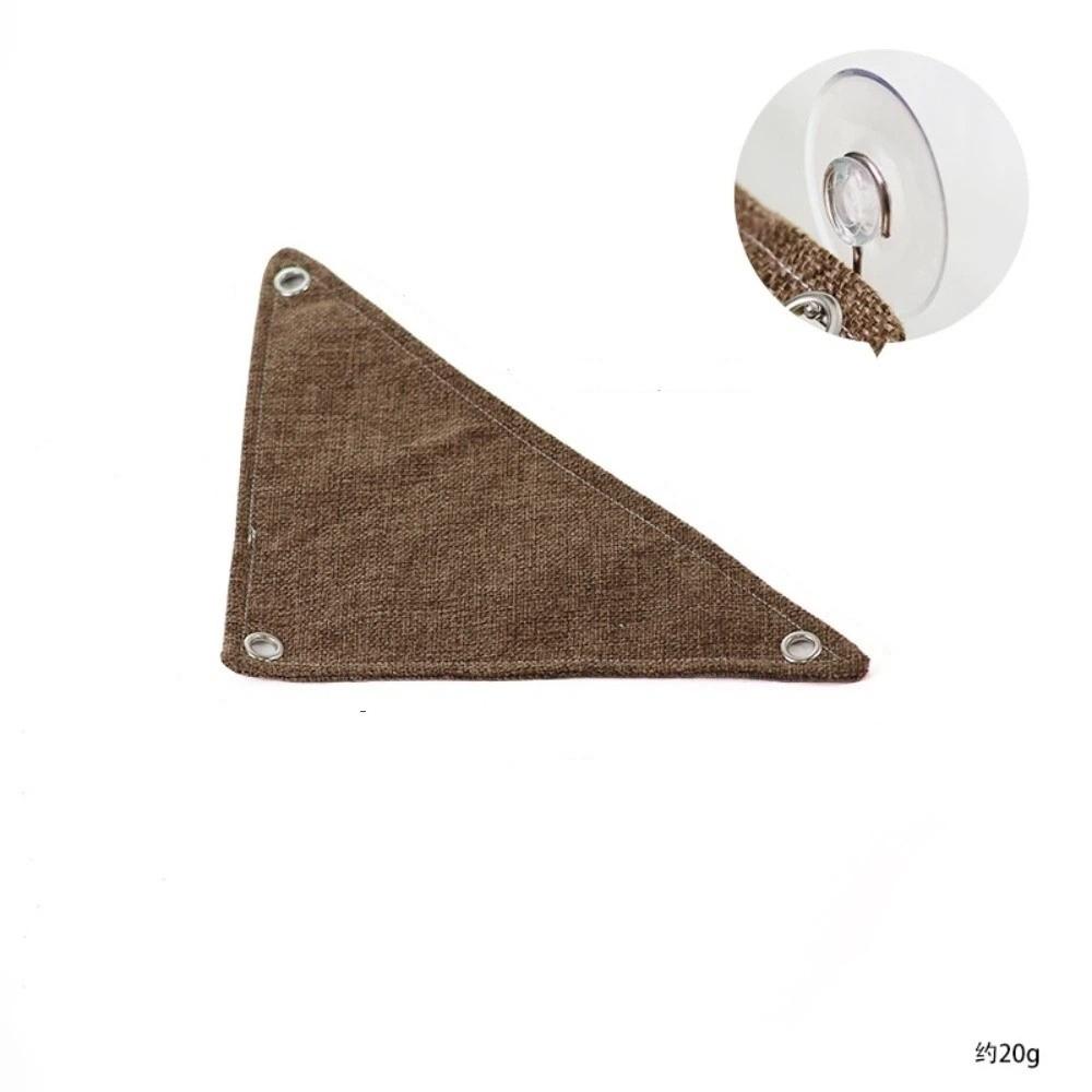 Suction Cup Lizard Triangle Hammock Lightweight Geckos Habitat  Terrarium Accessories S
