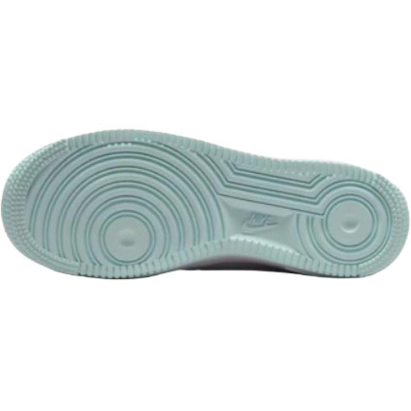 Nike Air Force 1 Lv8 Anti Slip Wear Resistant Low Top Kids' Skateboarding Shoes White Blue Orange Sneakers IB8890-191