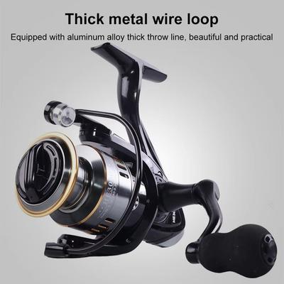 Nuovo Mulinello da Pesca Spinning 5.2:1 Rapporto di Trasmissione ad Alta Velocità Corpo Leggero in Fibra di Carbonio Mulinello da Pesca a Trolling e Bait Casting Mulinello da Spinning Attrezzi da Pesca