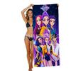 Europe And The United States Popular Witch Hunter Group Beach Towel Internet Celebrity Kpop Microfiber Beach Towel Floor Towel Bath Towel