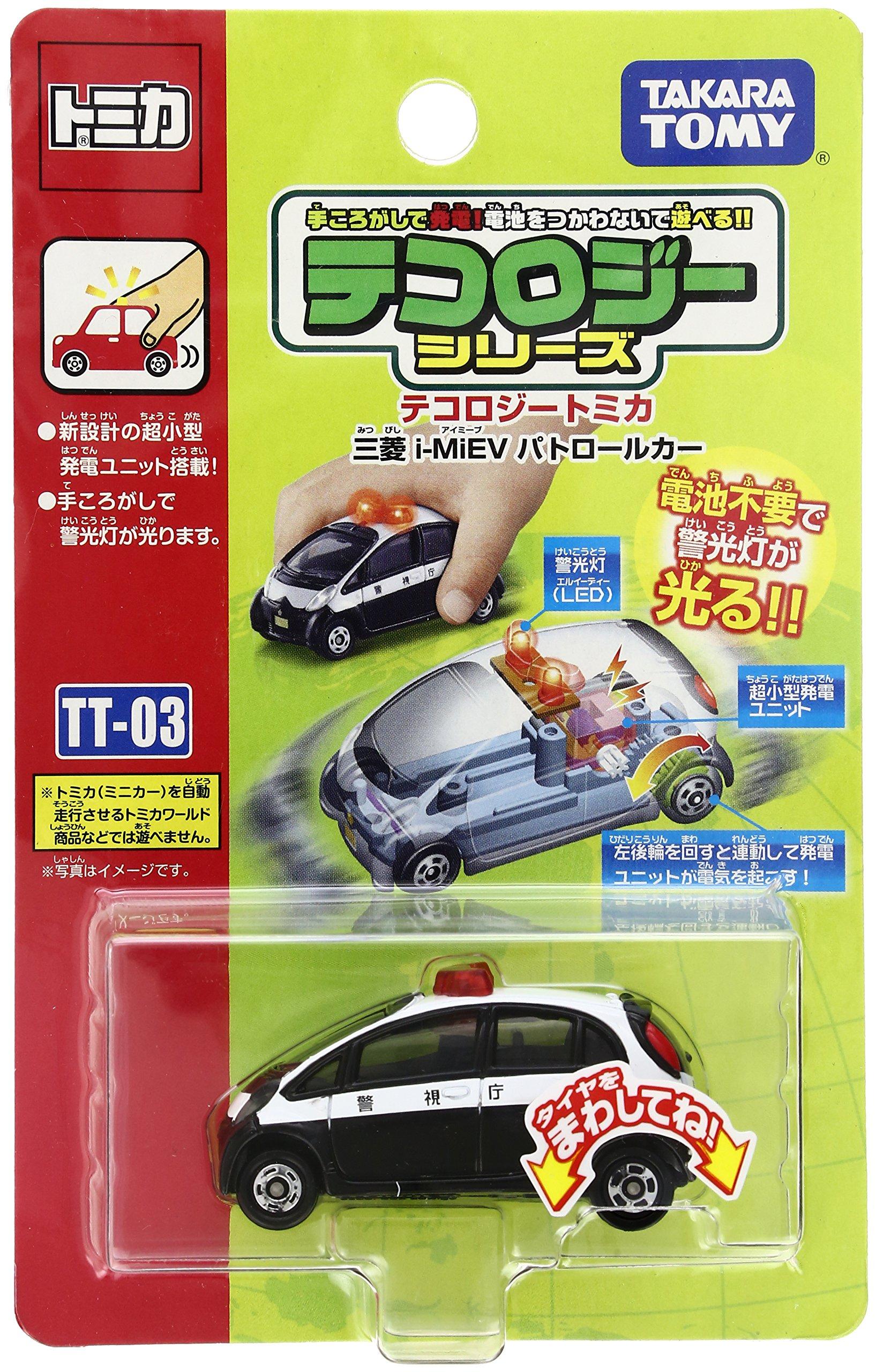 

Tomica Tecology Tomica Патрульный автомобиль Mitsubishi TT-03 i-MiEV