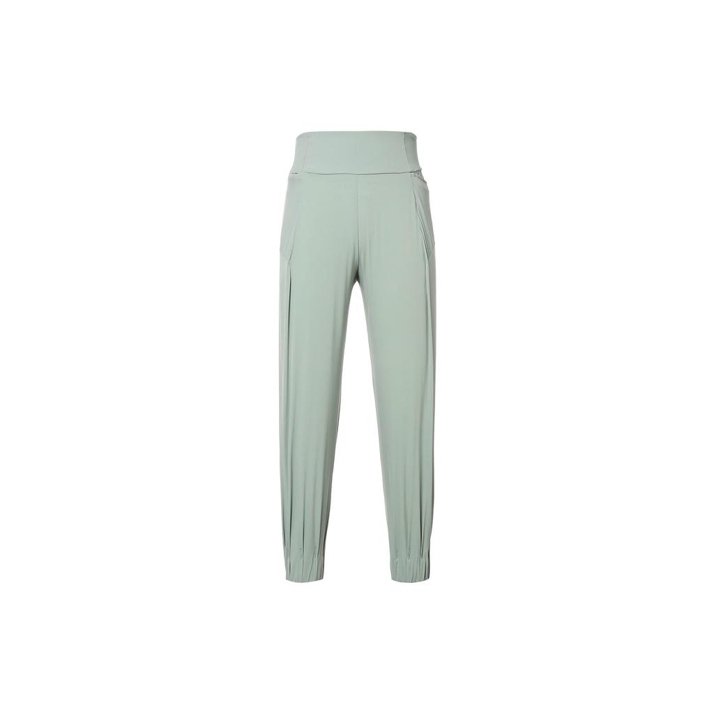 Nike Knitted Sweatpants Women's Gray Moderate Cuffed Pants DV9462-330
