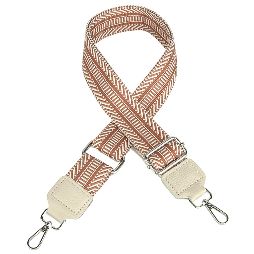 Popruh s boho vzorem Šířka ramenního popruhu 3,8 cm 360° otočný náhradní popruh na hlavu taška 80-140 cm Nastavitelná část tašky Příslušenství