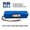 2025 100% original For Xiaomi 14.4V lithium battery 2P4S battery 5200mAh 6500mAh 12800mAh Viomi S9 Lydsto R1 Roadmi Eve Plus