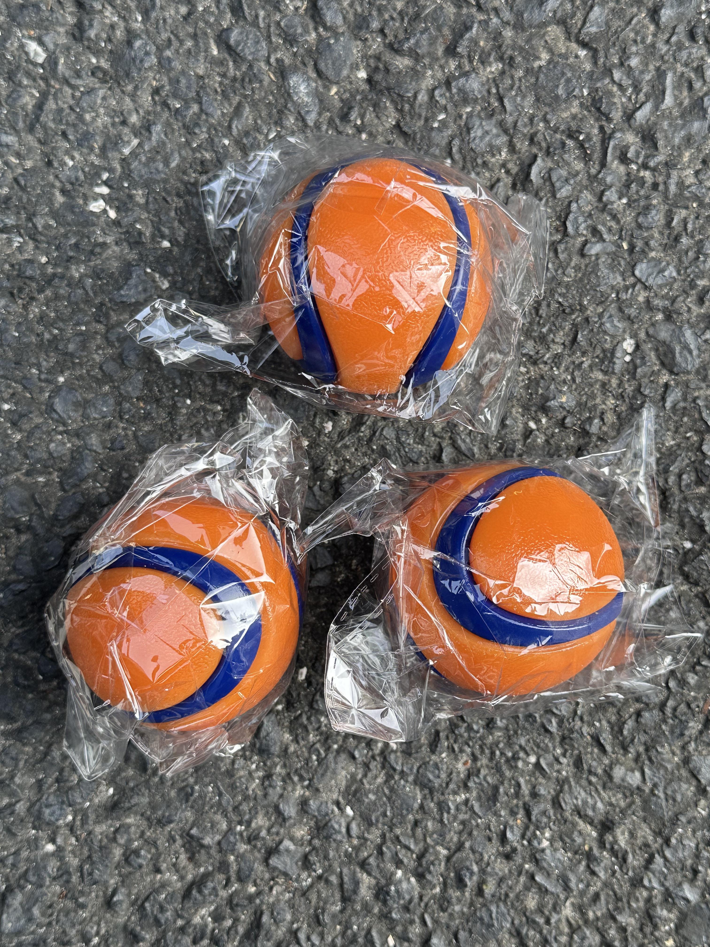Durable Rubber Dog Chew Toy Ball for Aggressive Chewers Interactive Fetch Training Pet Supplies