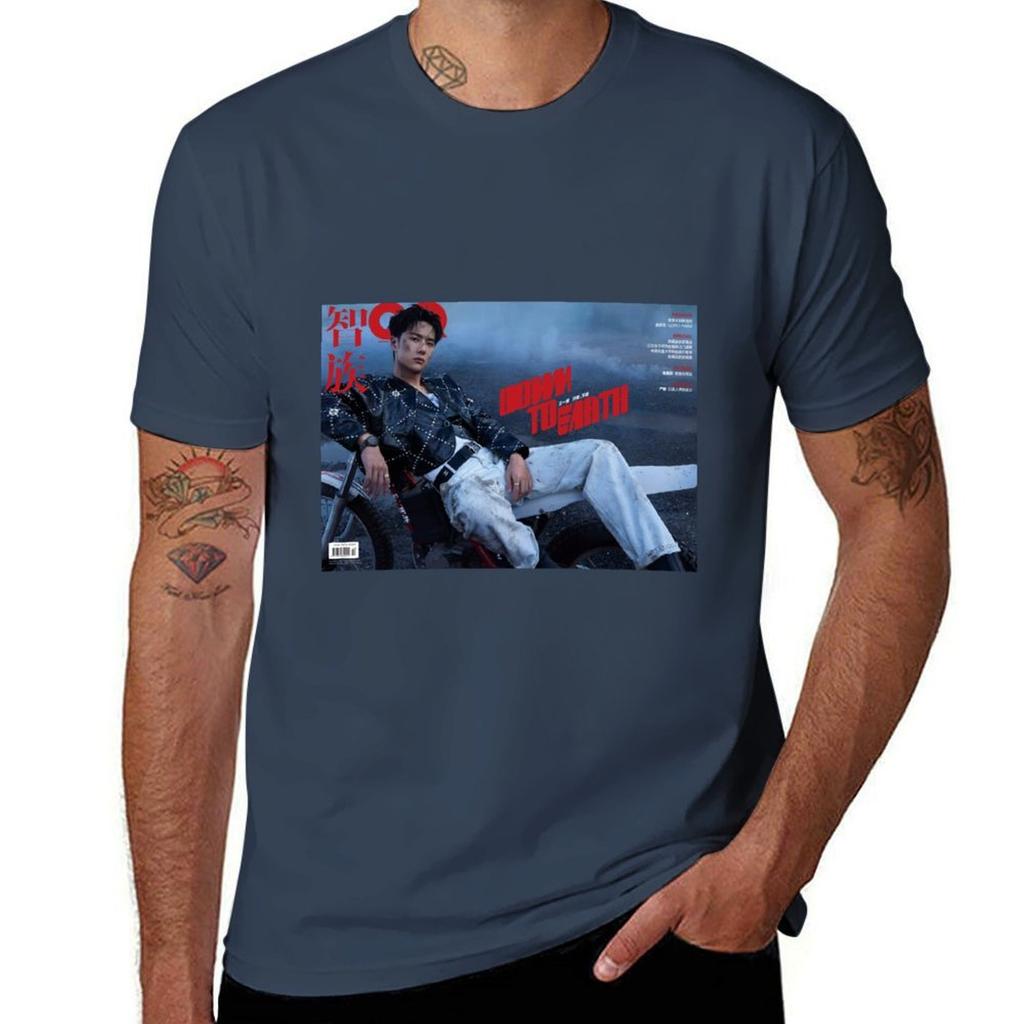 Wang Yibo Tshirt Big Size Short Sleeve Tee For Unisex