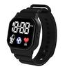 Unisex Square LED Digital Waterproof Sports Watch Electronic Wristwatch Comfortable Wear Men Women Students