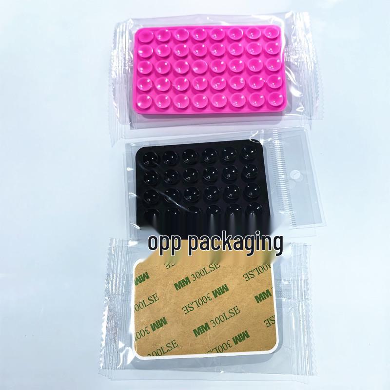 24 Strong Double-Sided Silicone Suction Cup Fixers - Multifunctional Small Adhesive Stickers