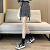Korean-Style Women's Ultra-Thin Loose Mid-Length Wide-Leg Summer Skirt Shorts