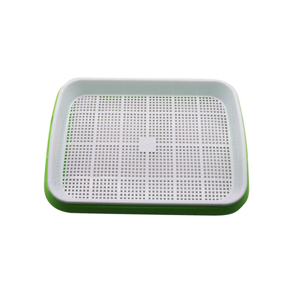 Double Layer Seedling Tray Plastic Seed Starter Sprout Vegetable Seedling Container Soilless Cultivation Gardening Planting Tool