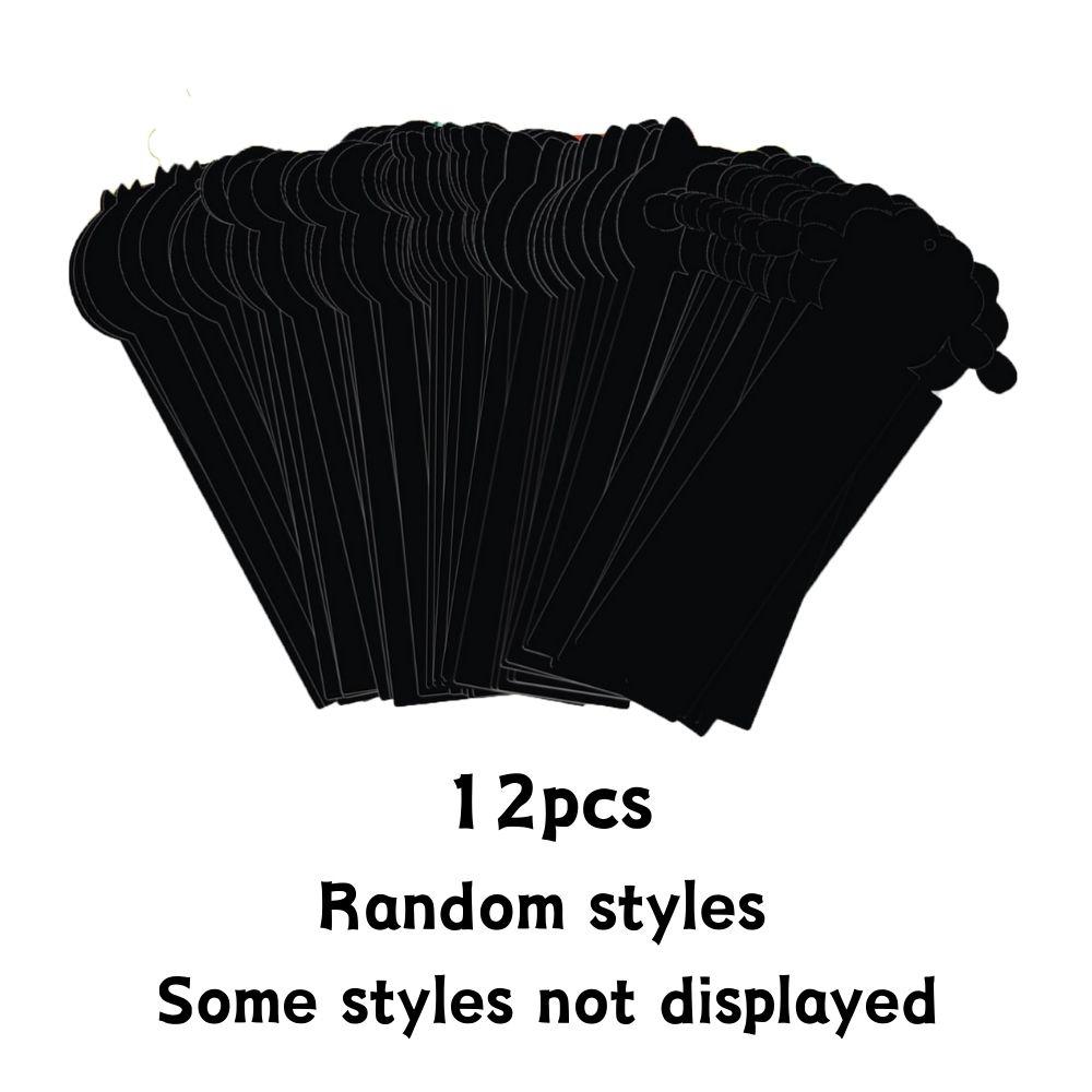 

12/24pcs Paper Bookmark Scratch Painting Random Style Cute Animal Shape Classroom Decoration DIY Creative Stationery Gift YMY