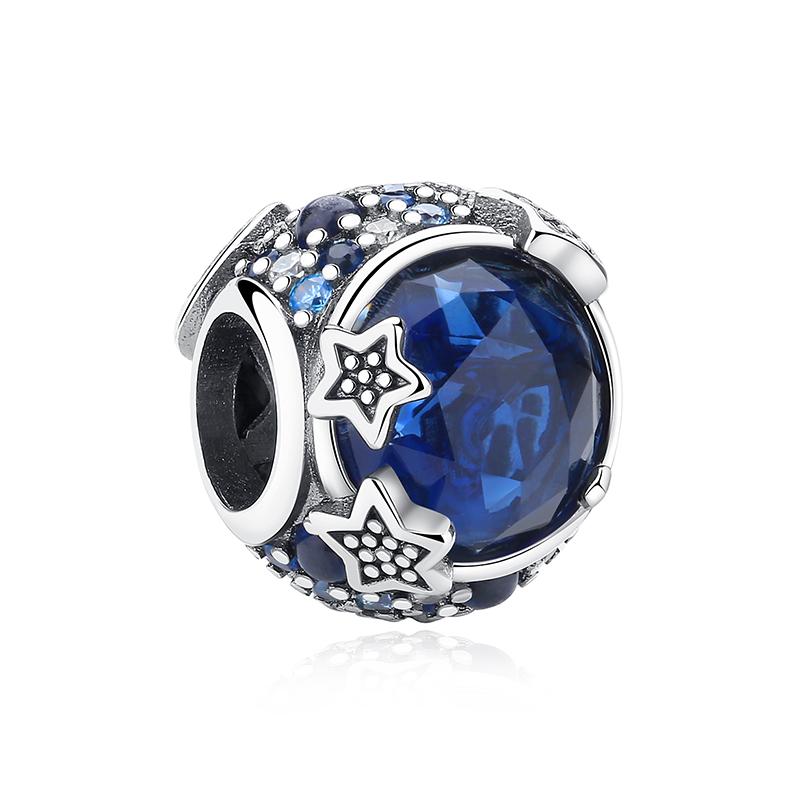 925 Silver Charm Love Star Moon Sun Spaceman Pendant Beads Charms Fit Original Bracelets Necklaces Jewelry For Women