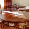 Transparent Soft Glass Table Protector Mat