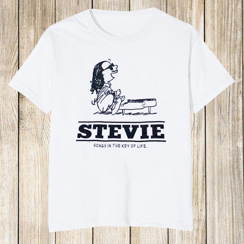 

Stevie Wonder Songs In The Key Of Life White All Size comfort color Shirt AR1001 Unisex T-Shirt L