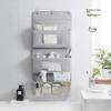Creative Fabric Makeup Storage Bag Multi-layer Hanging Bag Behind Door Organizer Bag Dormitory Storage Bag Sundries Bag