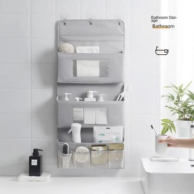 Kreative Stoff-Make-up-Aufbewahrungstasche Mehrschichtige Hänge-Aufbewahrungstasche für hinter der Tür Aufbewahrungstasche für Wohnheim Tasche für Kleinkram