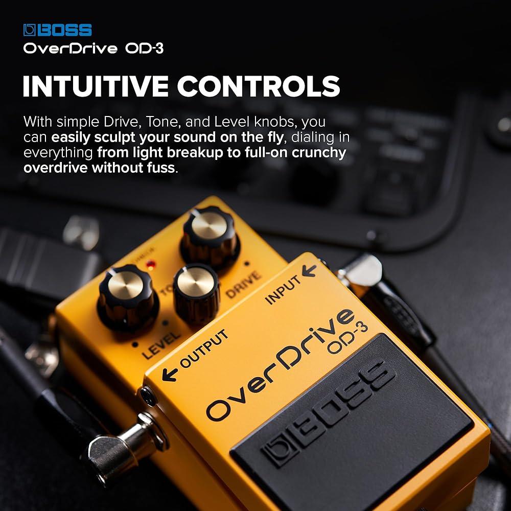 BOSS Overdrive OD-3 Yellow