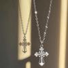 Diamond Cross Hip Hop Necklace for Men & Women - Personalized Clavicle Chain