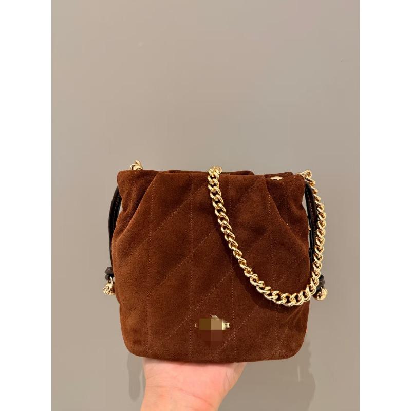 

Autumn and winter new garbage bag single shoulder underarm oil wax leather leather women s bag chain Mini: 16*11*10cm