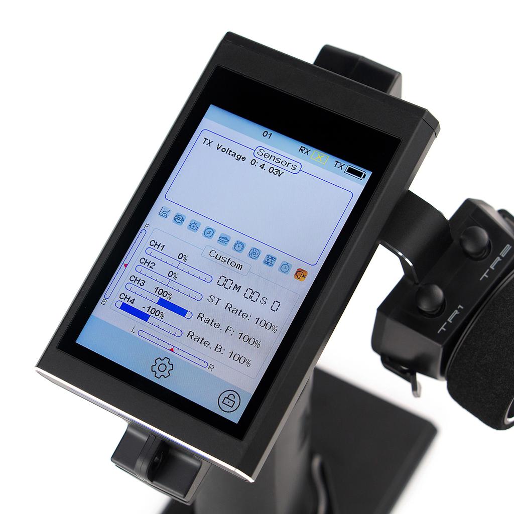 2.4G 8CH Radio Transmitter Remote Controller with FGR4S Receiver AFHDS 3 Protocol for Remote Control Car Boat Models